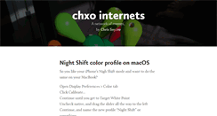 Desktop Screenshot of chxor.chxo.com